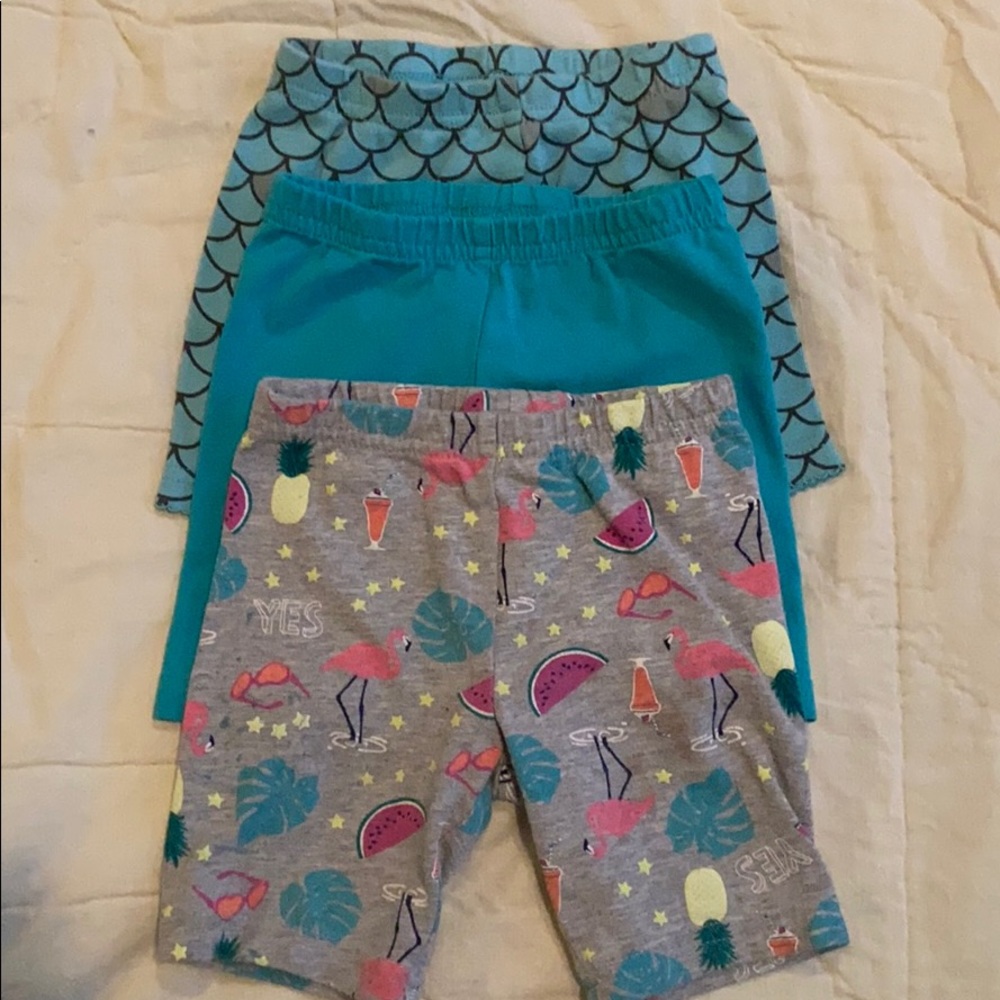 3 pairs of shorts